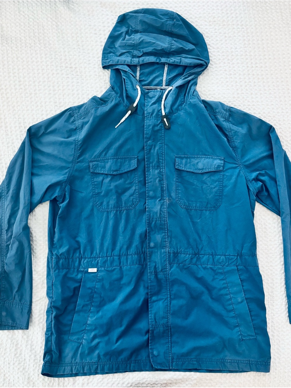 Men’s Jack O'Neill Hooded
Lightweight Blue Anorak Utility Jacket